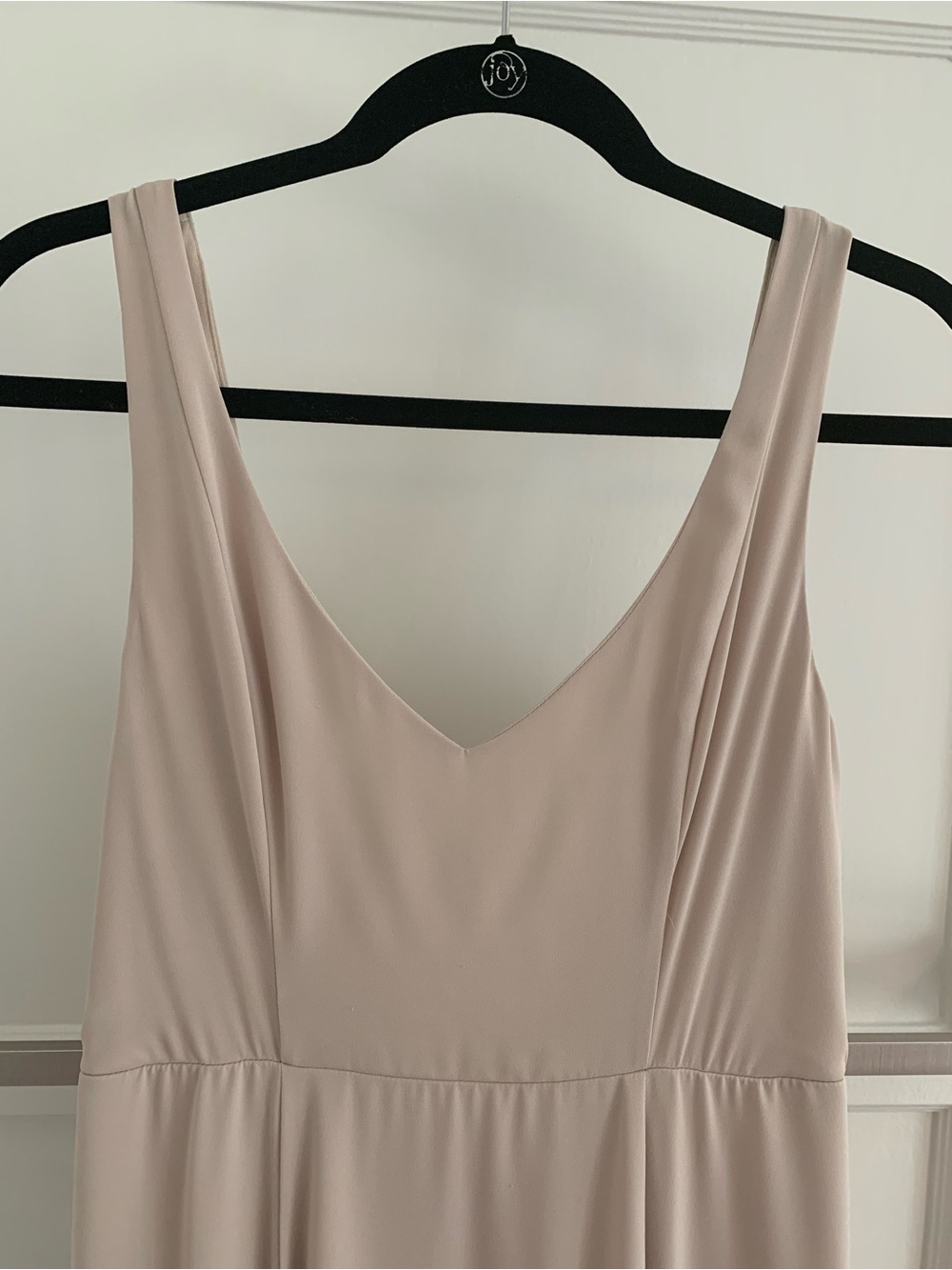 Show Me Your Mumu Dress Chiffon Maxi Champagne Size Small